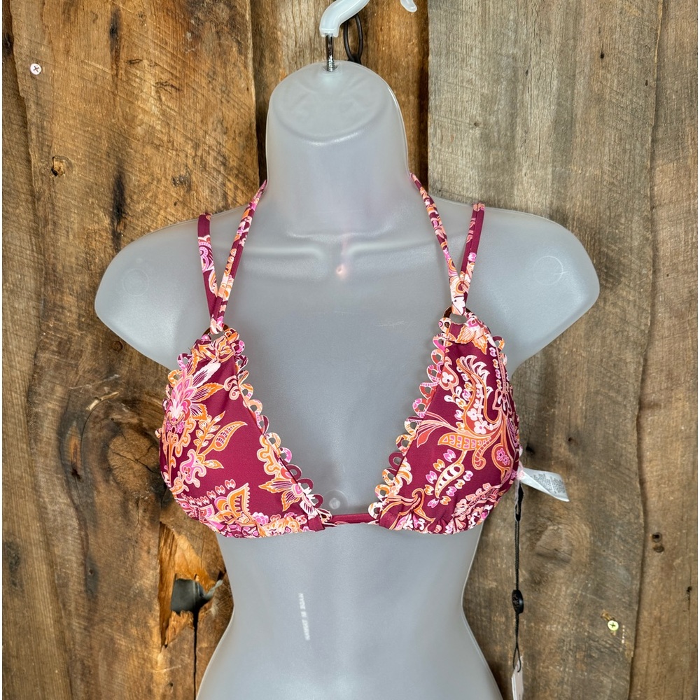 Nanette Lepore Azalea Adjustable Bikini Top - NWT